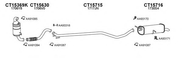 VENEPORTE 150372 Exhaust System